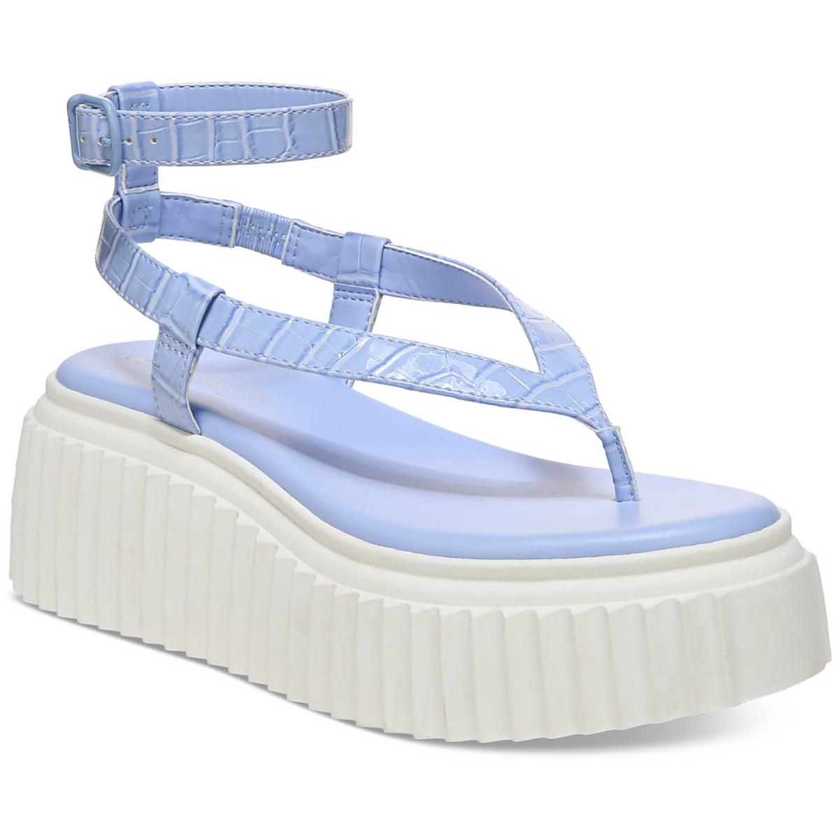 Elana Buckle Plateausandalen mit Knöchelriemen