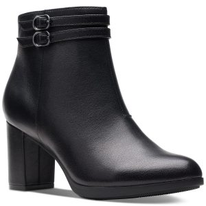Bayla hell Damen Block Absatz Knöchel Stiefeletten