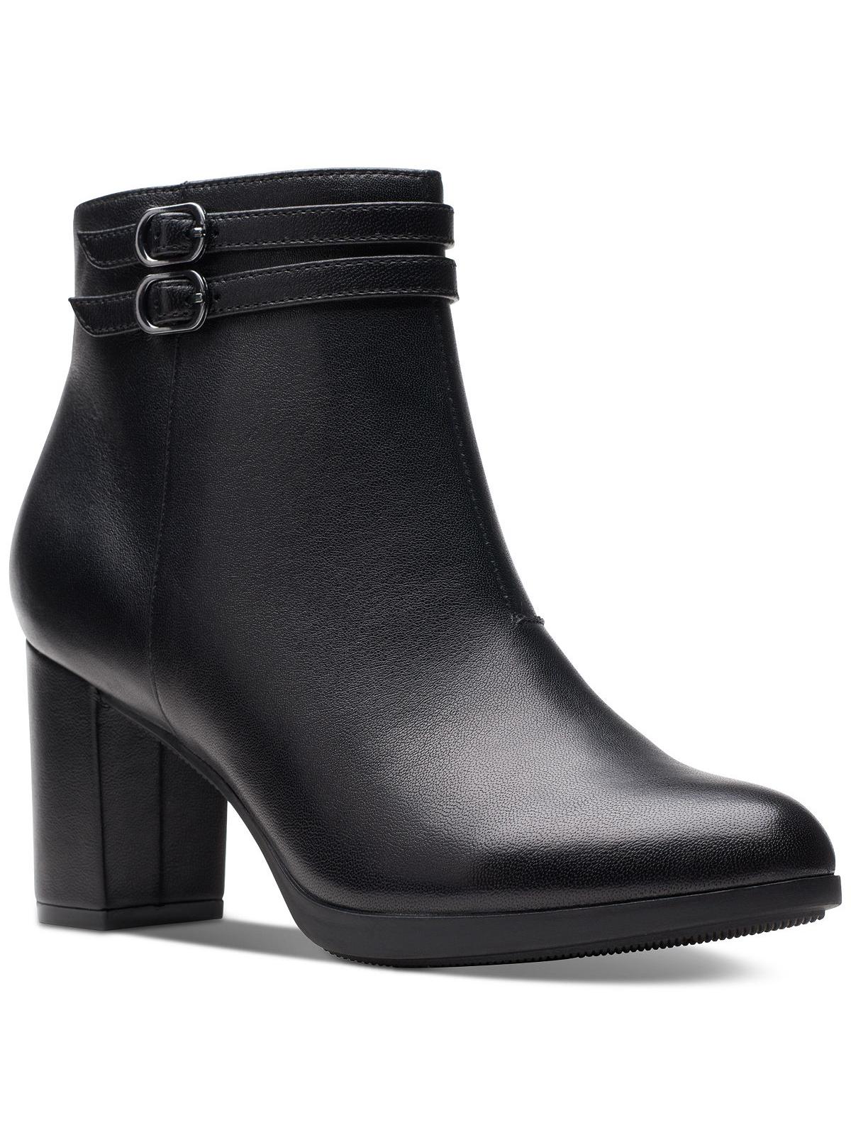 Bayla hell Damen Block Absatz Knöchel Stiefeletten