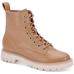 Piker gelochte runde Zehengelenk Stiefeletten