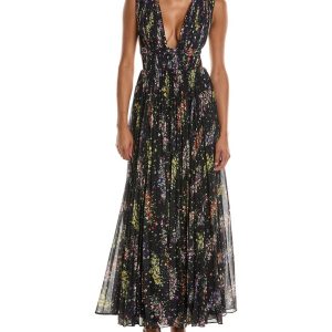 AMUR Valentino Deep-V Kleid