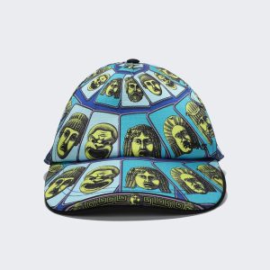 Mask Print Baseball Deckel