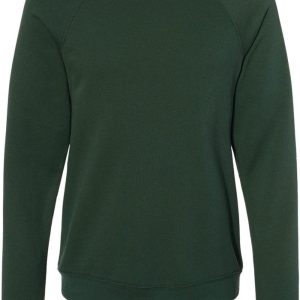 BELLA + CANVAS Sponge Fleece Raglan Sweatshirt mit Rundhalsausschnitt