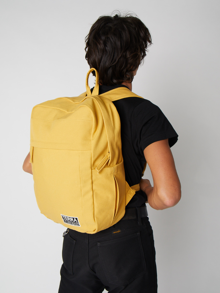 Terra Thread Earth Nachhaltiger GOTS Rucksack aus Bio-Baumwolle
