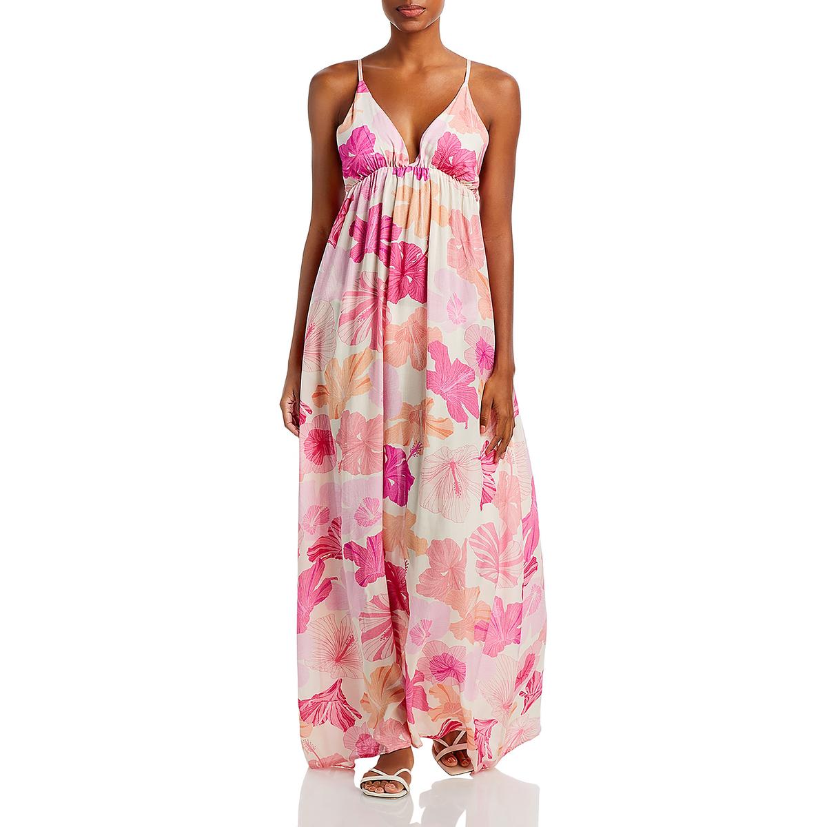 Gracie Crinkled Langes Maxi Kleid