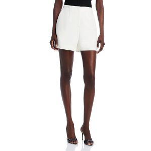 Elastic faux Taschen lässige Shorts
