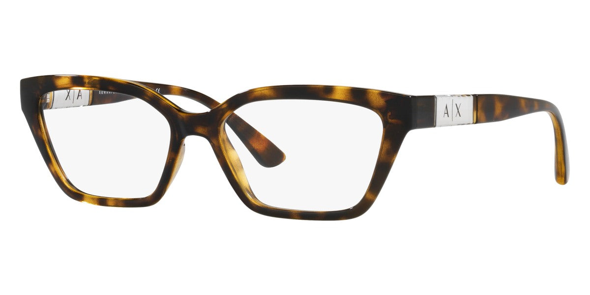 Armani Exchange Damen 54mm Shiny Havana Optik