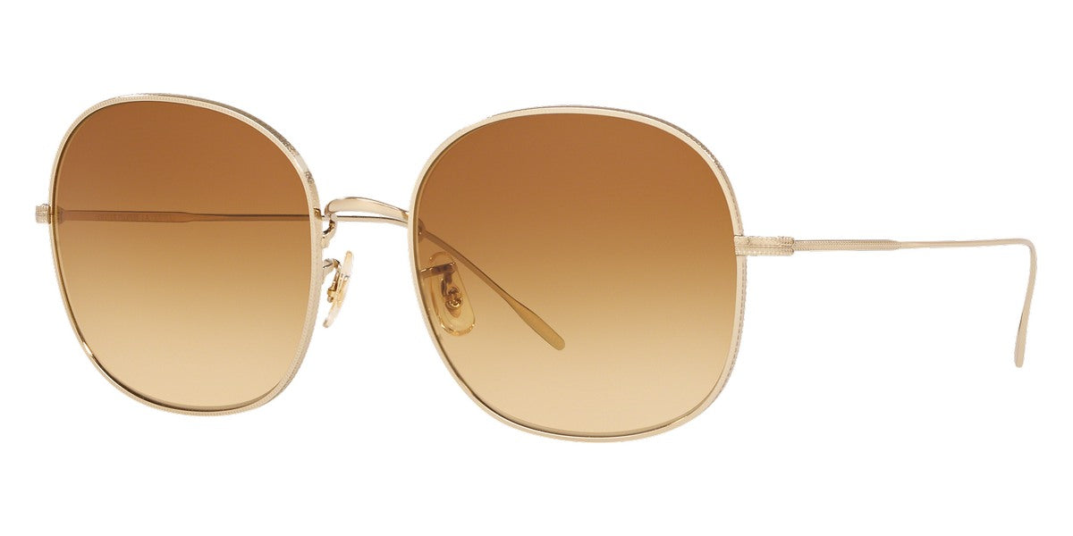 Oliver Peoples 57mm weiche Gold Sonnenbrille für Damen