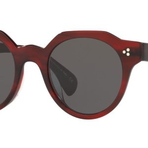 Oliver Peoples Damen 50mm bordeaux rinde Sonnenbrille
