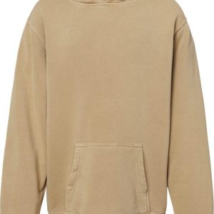 Independent Trading Co. Jugend mittelschwer pigmentgefärbtes Kapuzen-Sweatshirt 7824339206204