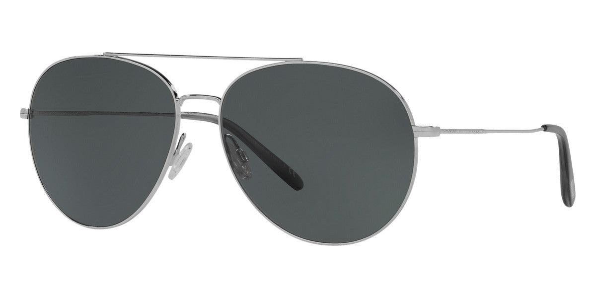 Oliver Peoples Herren 62mm Silber Sonnenbrillen