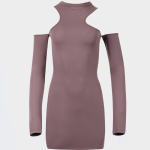 Sleek asymmetrisches Minikleid