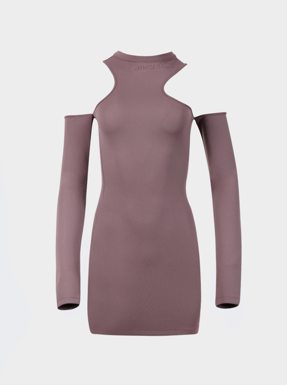 Schlankes asymmetrisches Minikleid