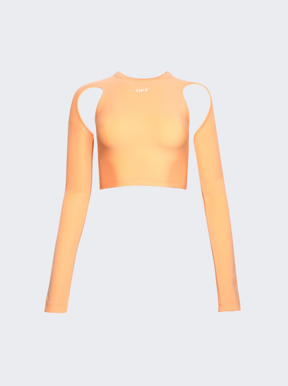 Crop Top mit langen Ärmeln