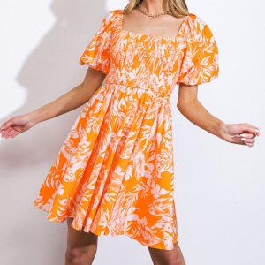 BRINGING THE DRAMA gewebtes Minikleid
