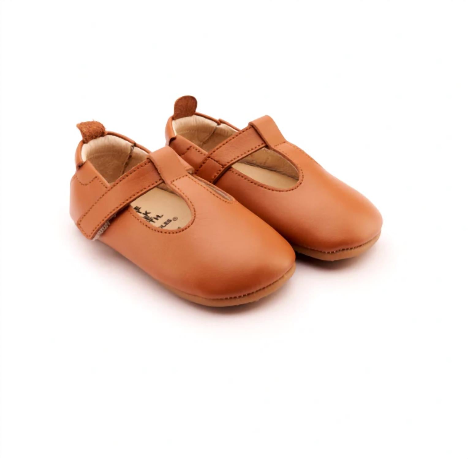 Mädchen Ohme Bub Schuhe in Hellbraun