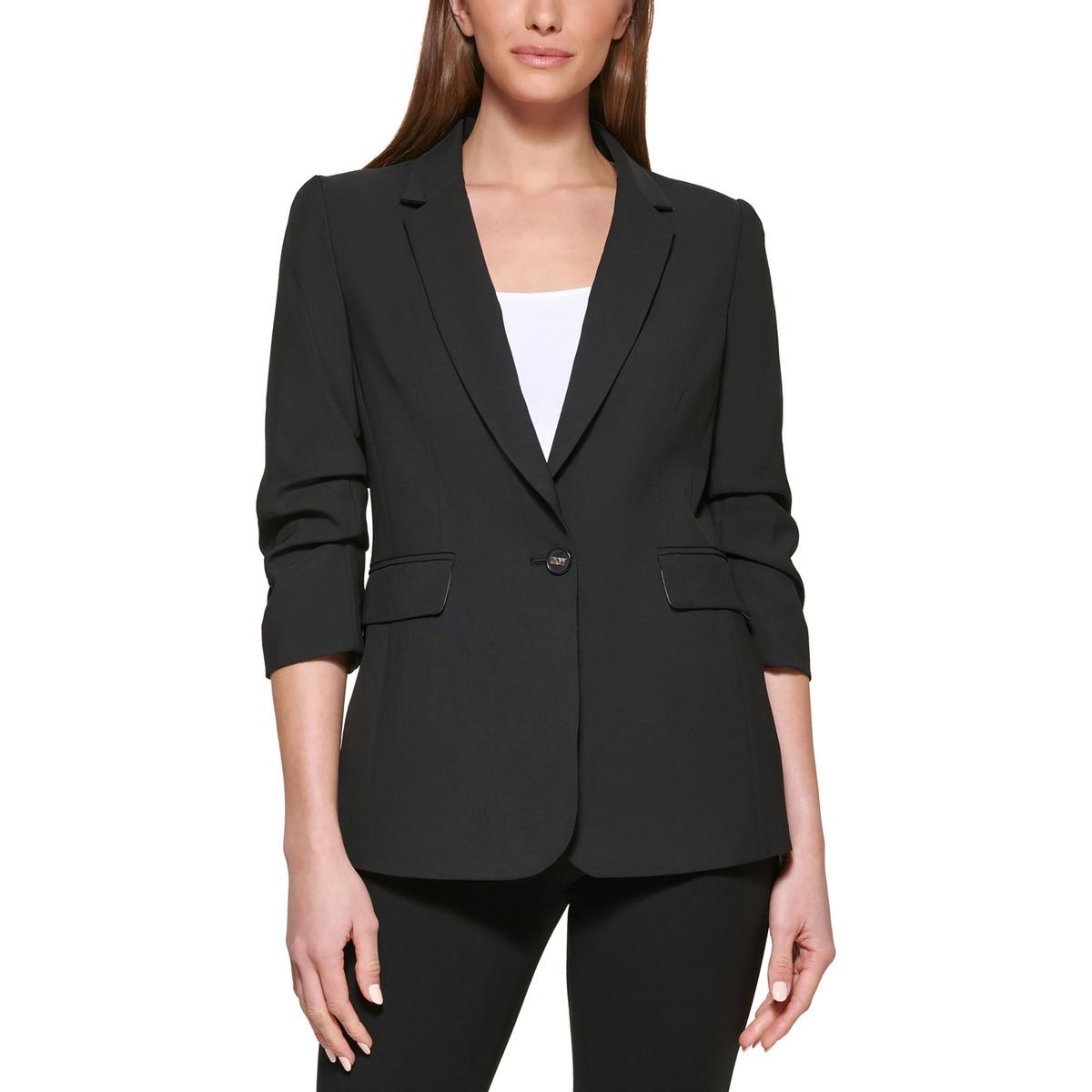 Petites Madison Anzug separates Büro One-Knopf Blazer