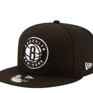 New Era 9Fifty NBA Brooklyn Nets OTC schwarz/weiß Snapback Hut 70556847