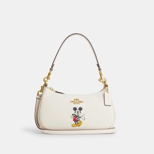Coach Outlet Disney X Coach Teri Schultertasche mit Mickey Maus