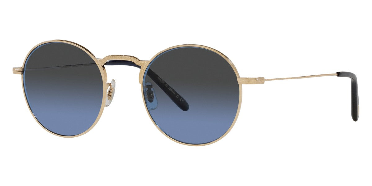 Oliver Peoples 49mm Gold Sonnenbrille für Herren