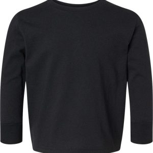 Rabbit Skins Toddler Baumwoll-Jersey langen Ärmel Tee