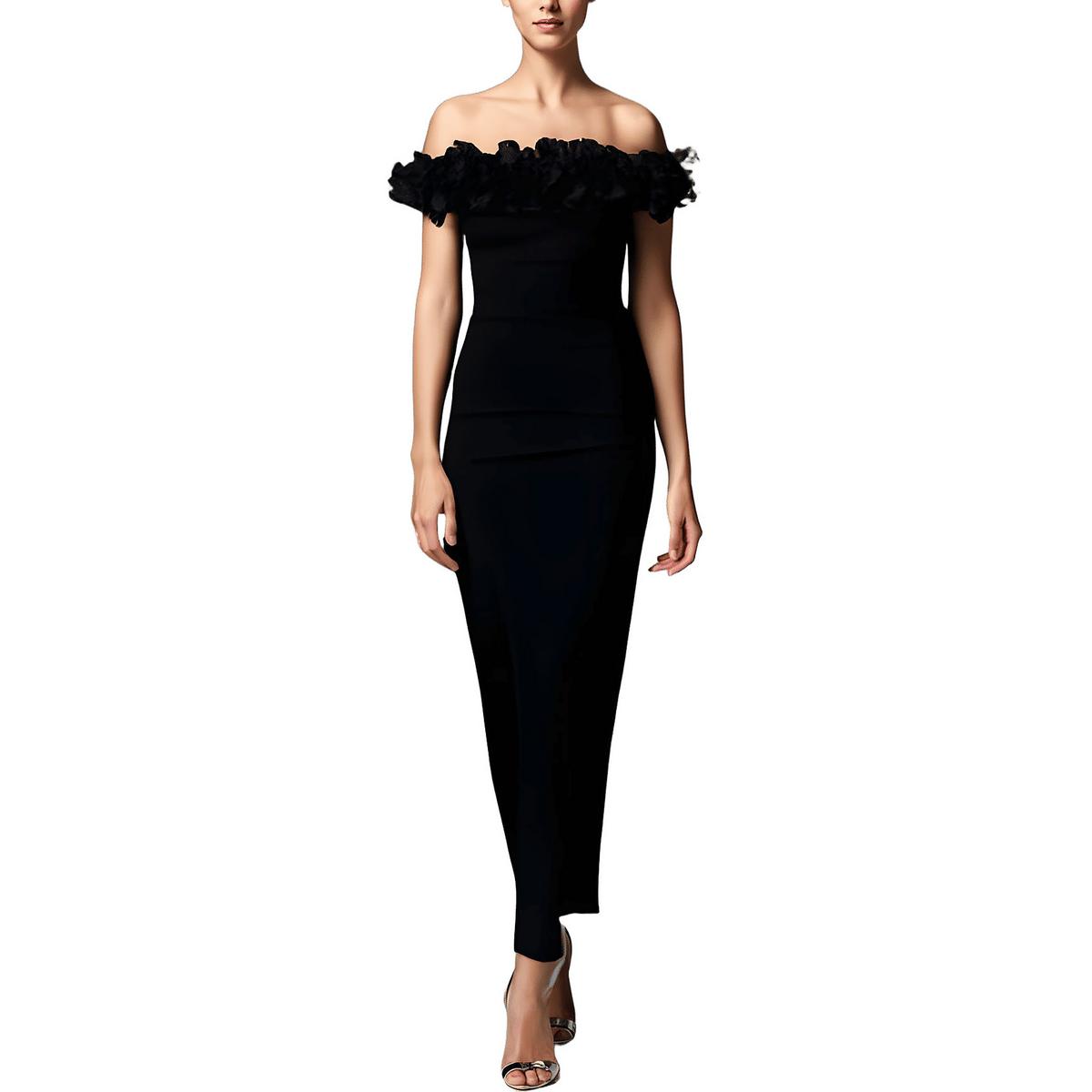 Petites Applique Cocktail- und Partykleid