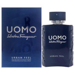 Uomo Urban Feel by Salvatore Ferragamo for Herren – 3,4 oz edt Spray