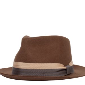 Goorin Bros Wheeler Wollfilz Fedora Hut Whisky 100-0052-wky