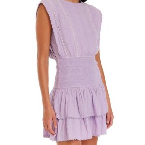 Kenzie Minikleid in lila 7748990599228