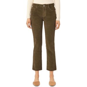 Mid-Rise Cropped Flared Jeans