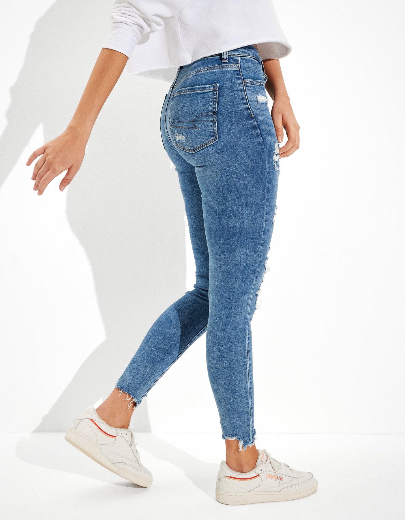 AE Ne(x)t Level Ripped Hoch V-Rise Jegging