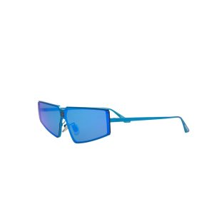 Balenciaga Unisex 99mm Hellblaue Sonnenbrille