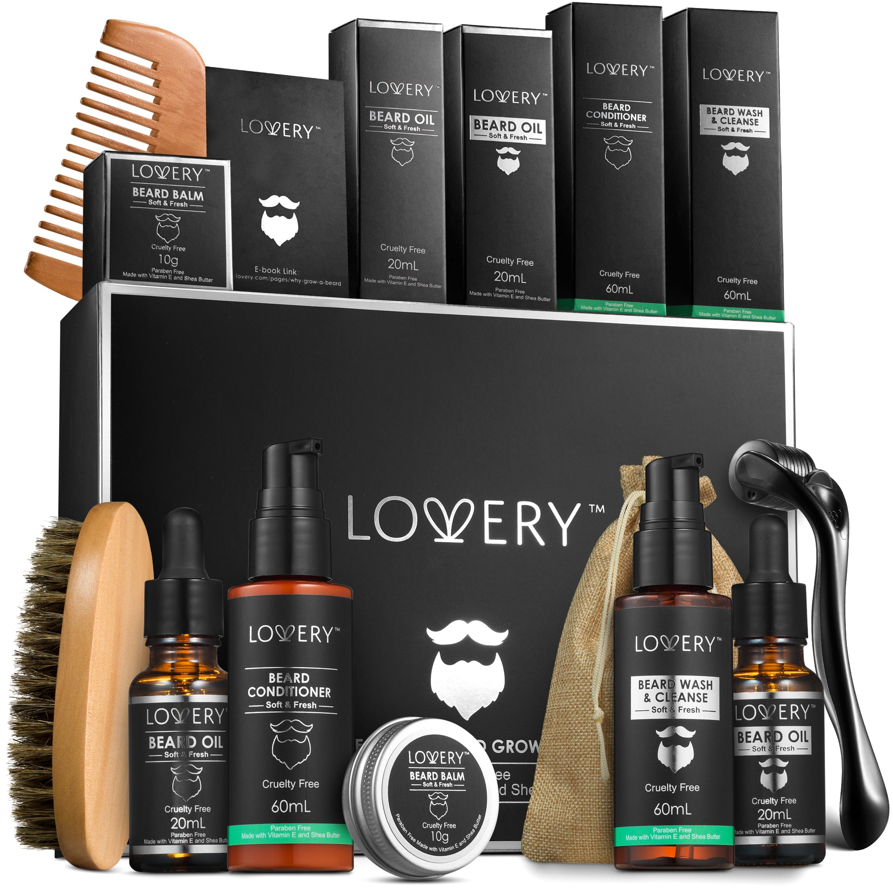 Bartpflege Kit