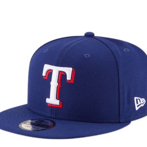 New Era 9Fifty MLB Texas Rangers blau/weiß/roter Snapback Hut 11590995