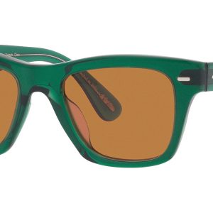 Oliver Peoples Herren 51mm durchscheinende dunkle Teal Sonnenbrille