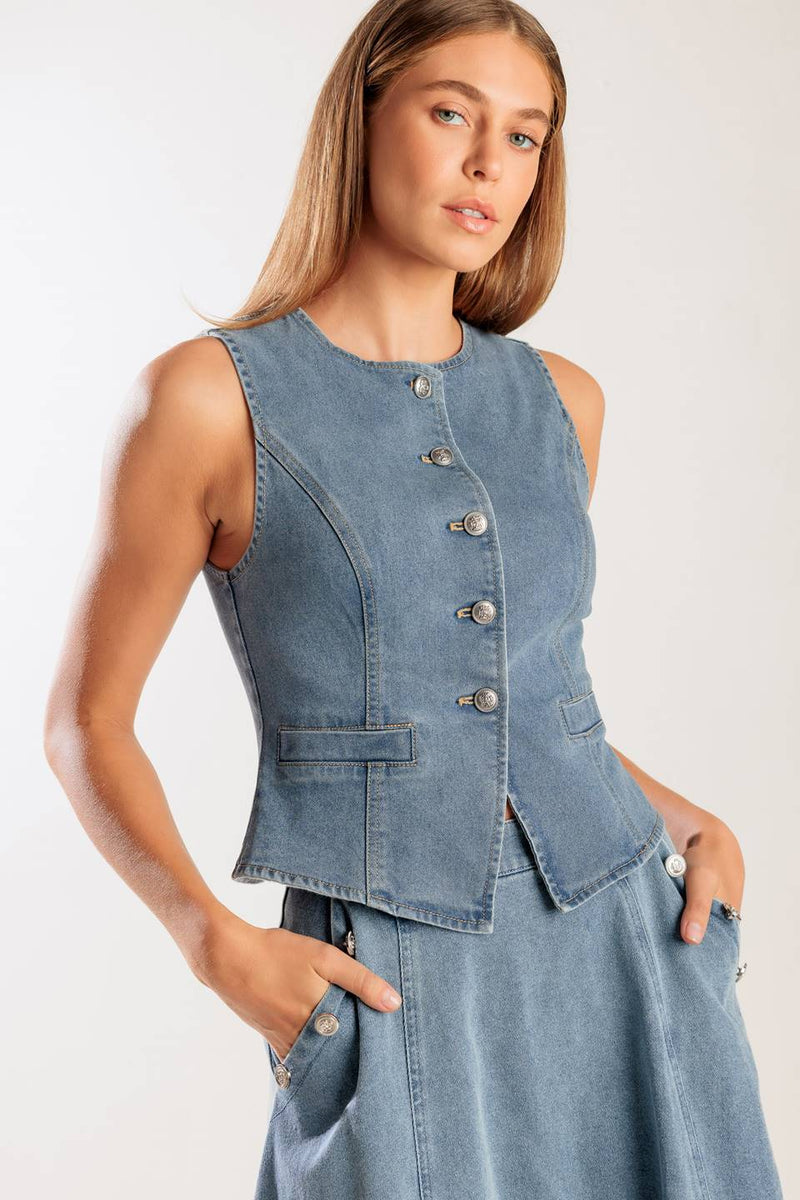 Auf den ersten Blick Denim VEST