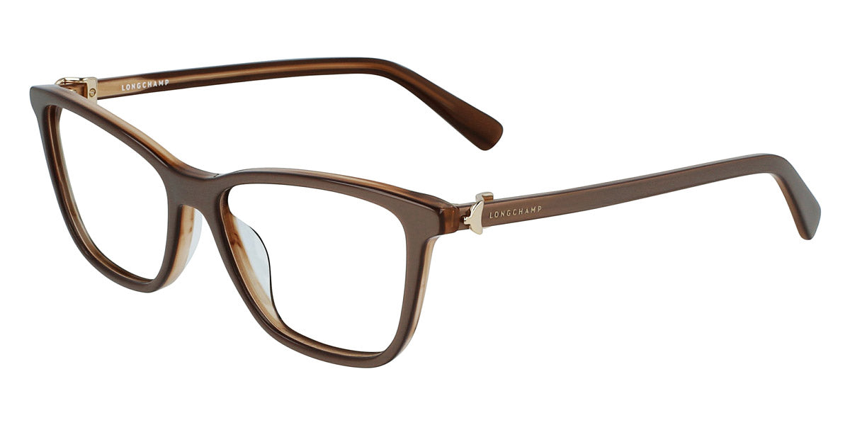 Longchamp Damen 54mm metallische nackte Optik