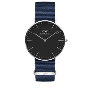 Daniel Wellington Unisex klassisch Bayswater 36mm Quarzuhr