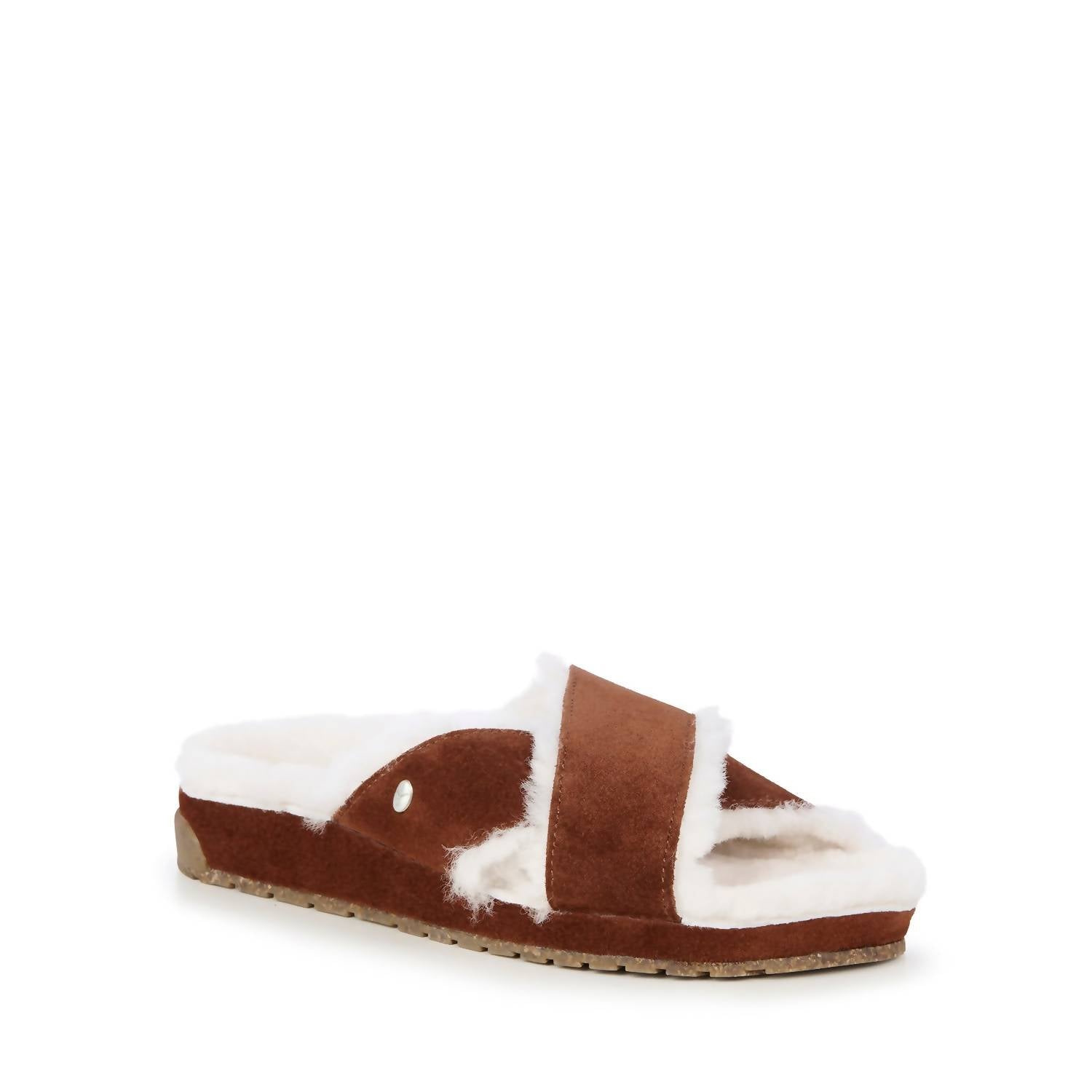 Damen Mayberry Corky Slide Sandale in Tawny