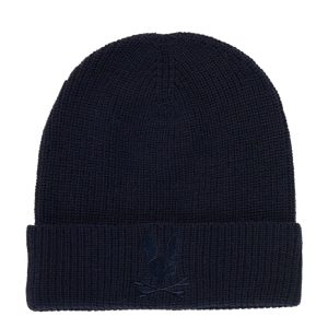 Psycho Bunny Allen Merino Wolle Nordsee Beanie b6a988u1t-nr