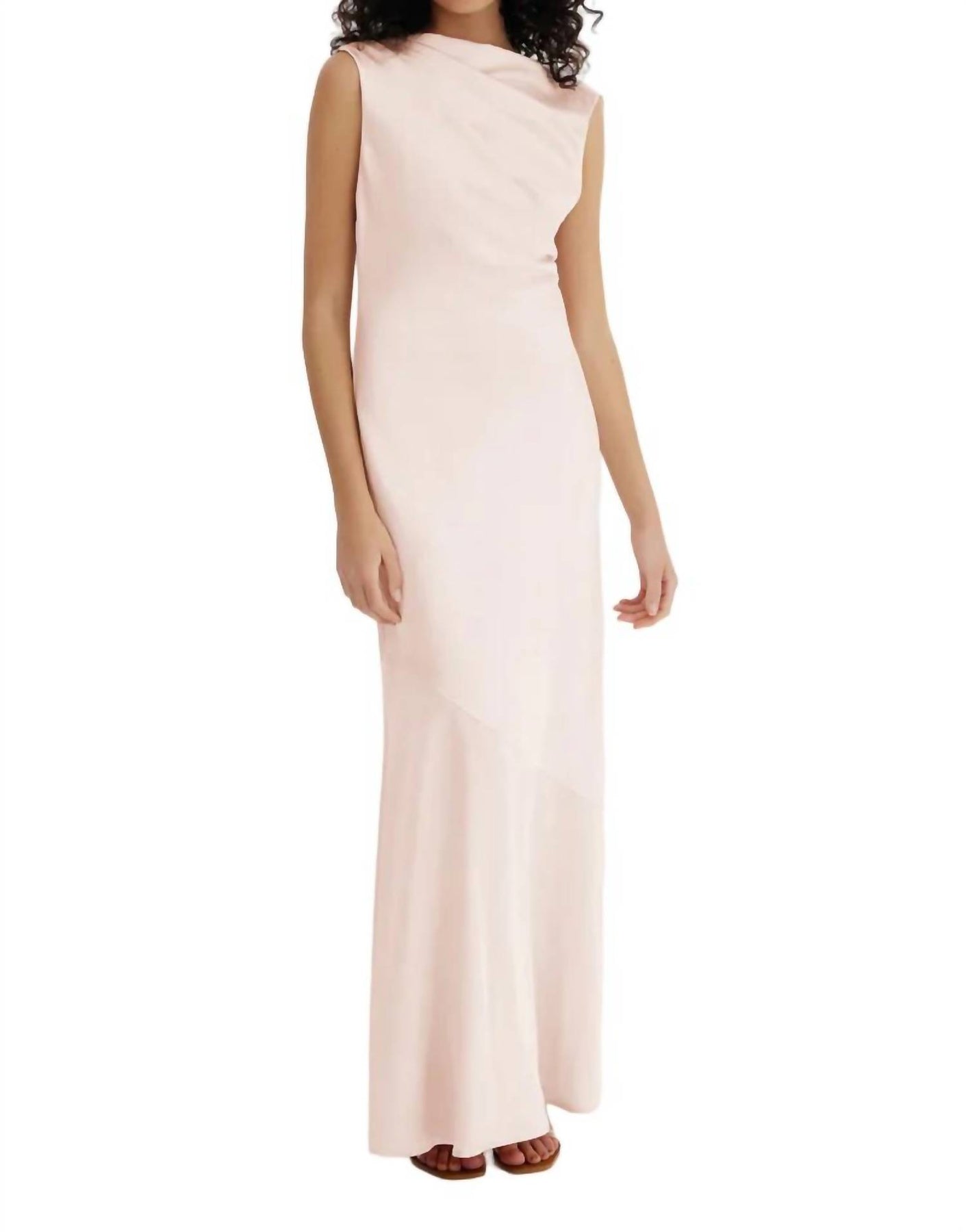 Damen Lana Maxi Kleid in Nelke