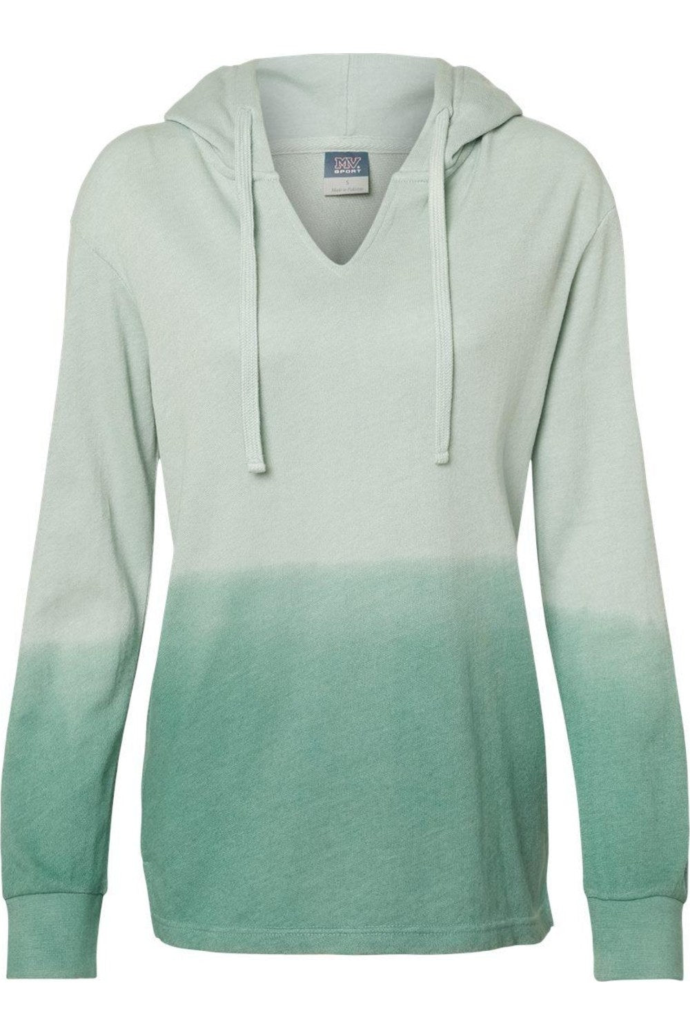 MV Sport French Terry Ombr Kapuzenpullover für Damen
