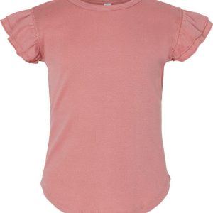 Rabbit Skins Toddler Flutter Sleeve T-Shirt – 7824349036604