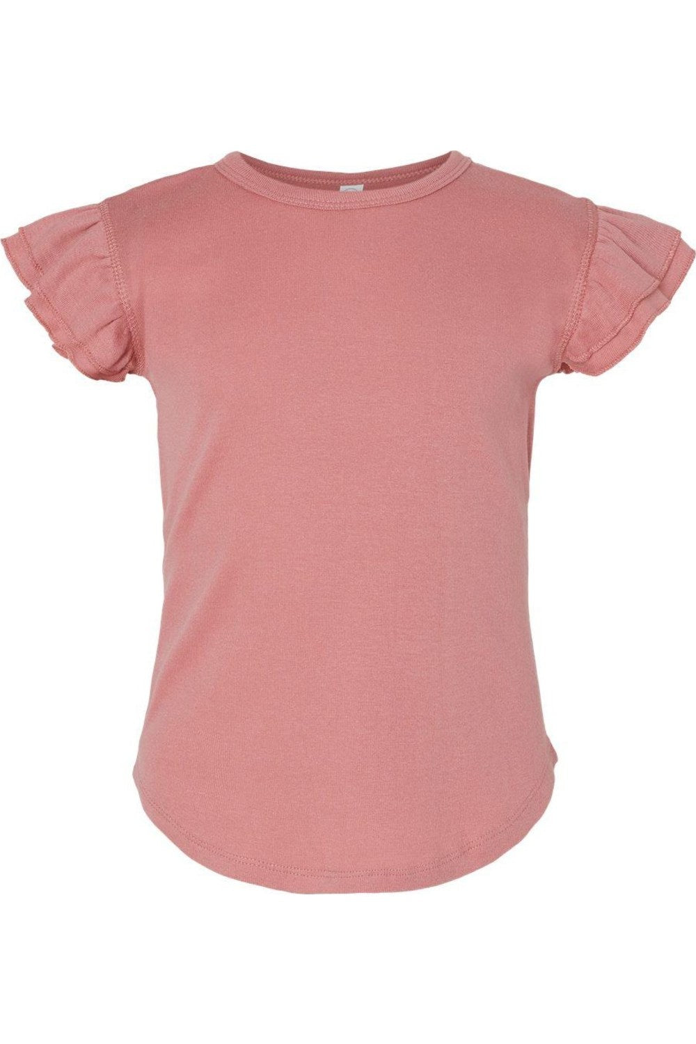 Rabbit Skins Kleinkind Flutter Ärmel Tee