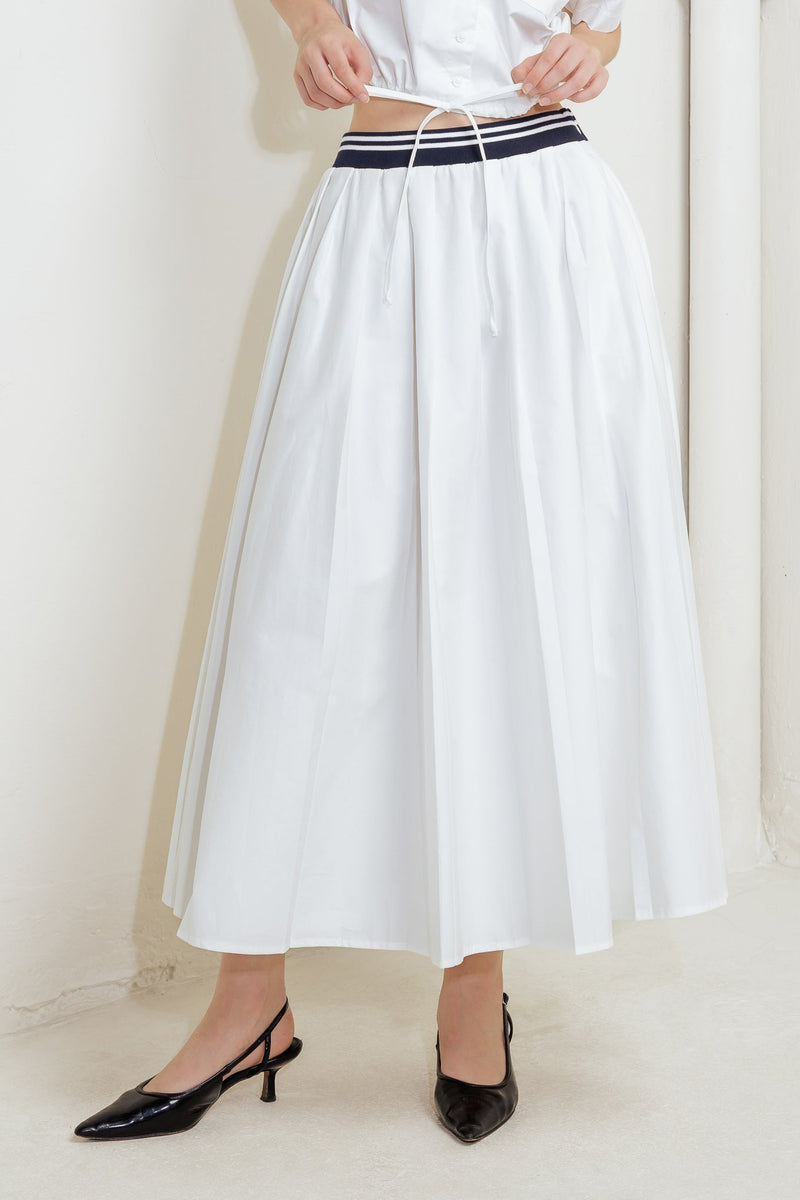 COASTAL COLLAR gewebt MIDI Rock