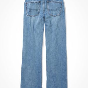 AE niedriger Bund Baggy Weithals-Jeans