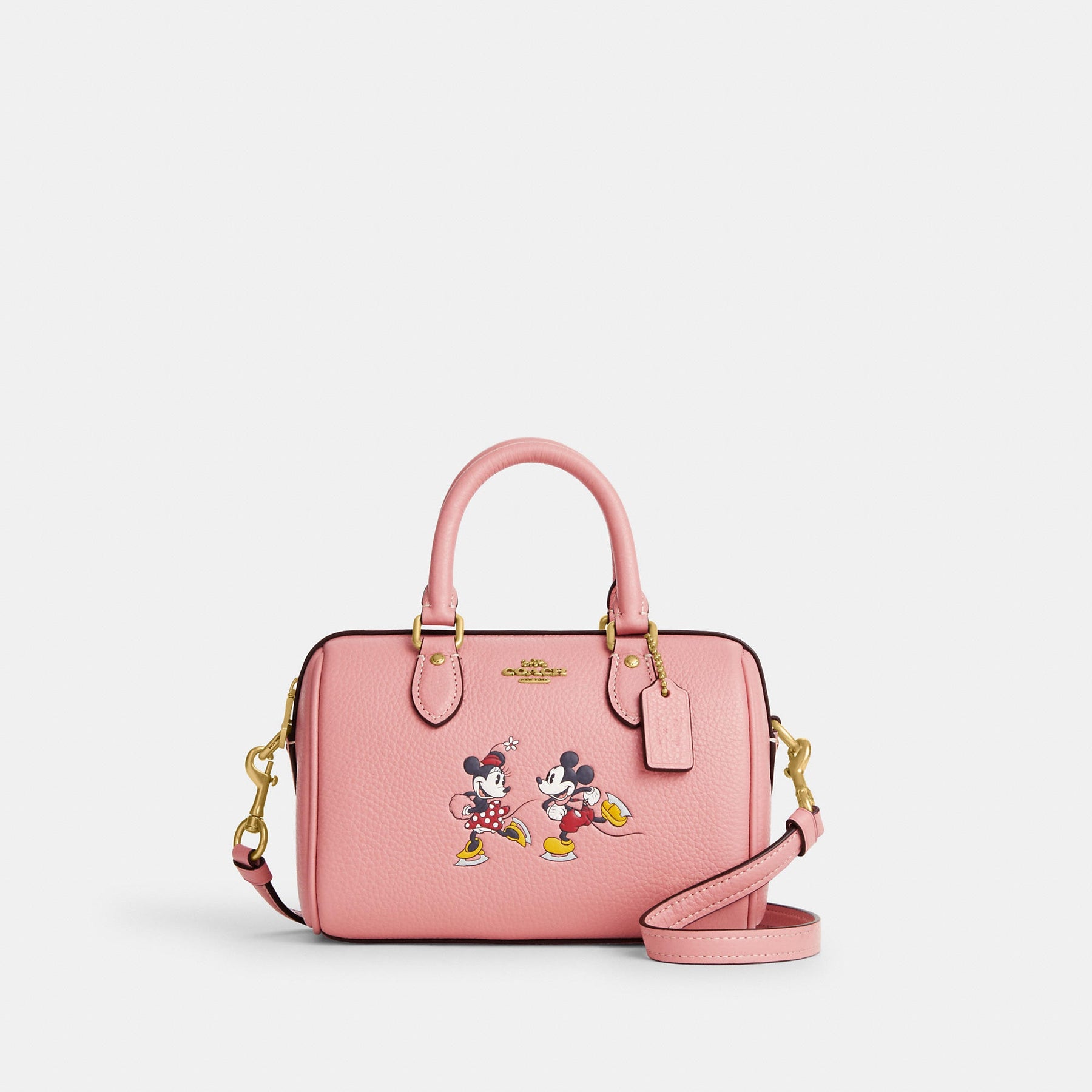 Coach Outlet Disney X Coach Mini Rowan Crossbody mit Schlittschuh Motiv