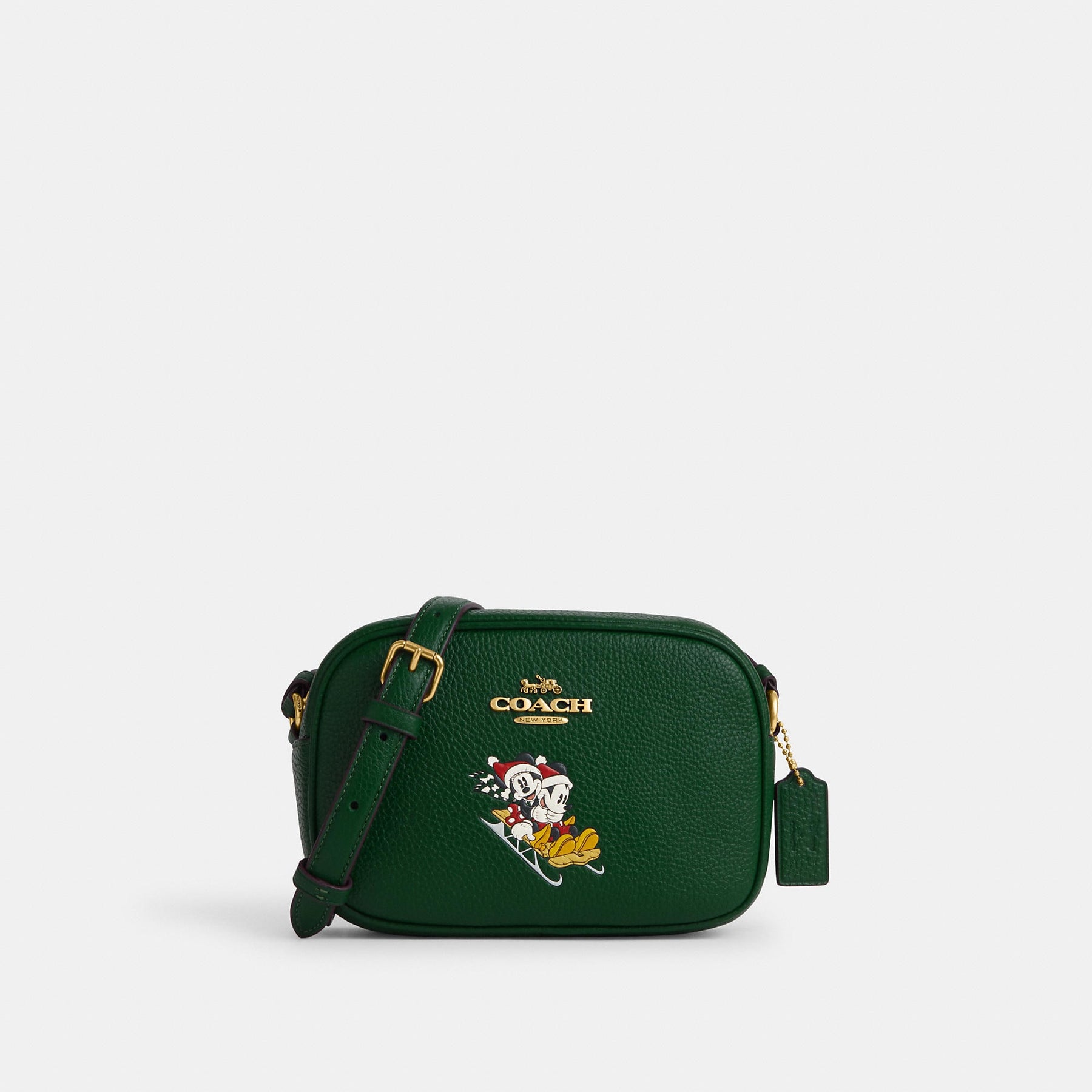 Coach Outlet Disney X Coach Mini Jamie Kameratasche mit Sled Motiv
