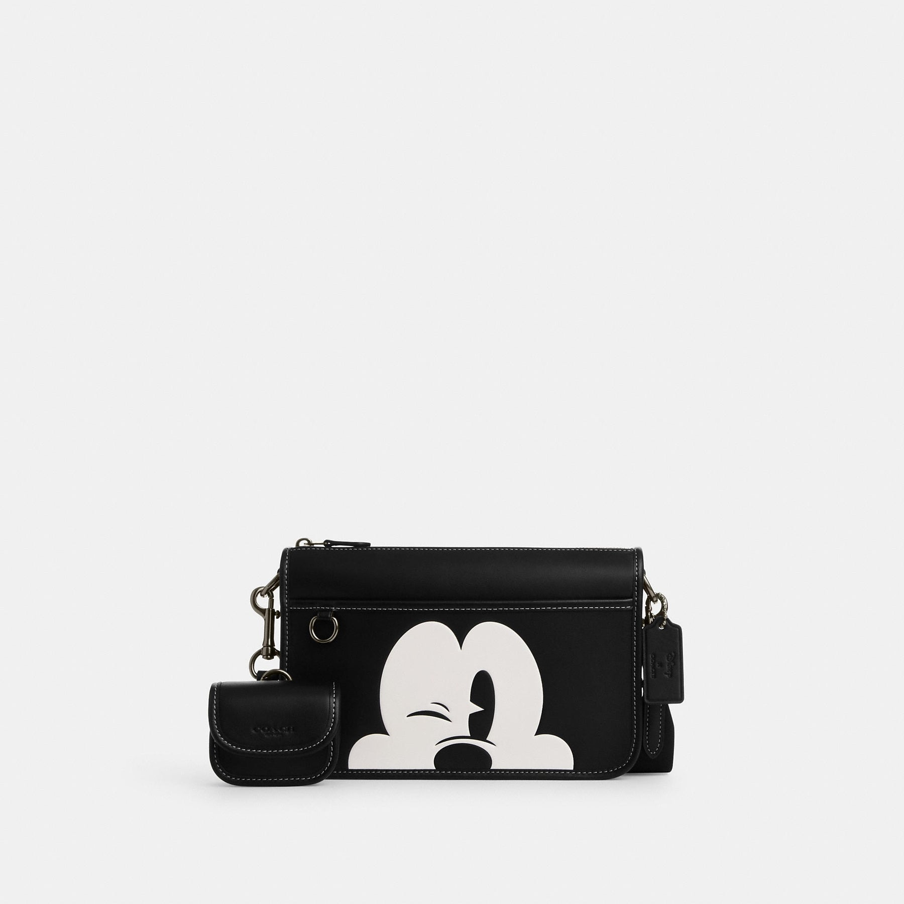 Coach Outlet Disney X Coach Heritage Cabrio Crossbody mit Wink Mickey Mouse