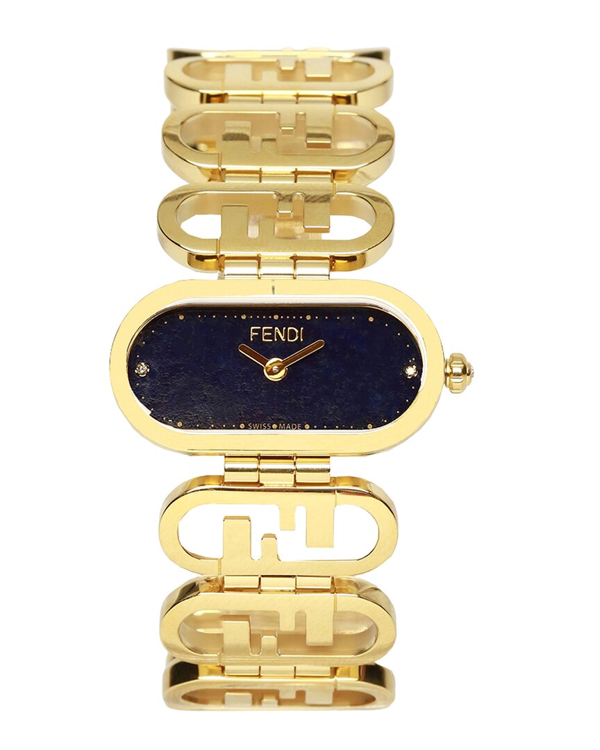 FENDI Damen Fendi O'Lock Diamant Uhr